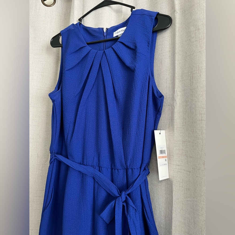 Calvin Klein Royal Blue Jumpsuit